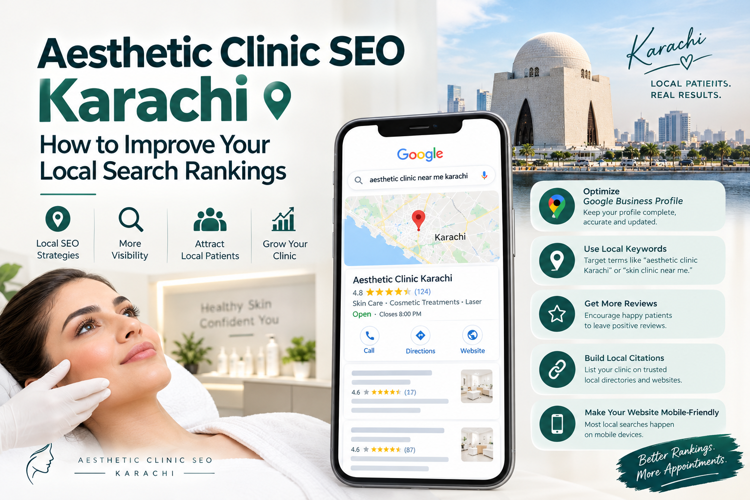 Aesthetic Clinic SEO Karachi